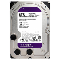Hard Drive Internal SATA 3,5-Inci 6TB Baru 5400RPM 256MB Cache Disk Penyimpanan Keandalan Tinggi Sistem Perekaman Video 24/7 6Gb/s