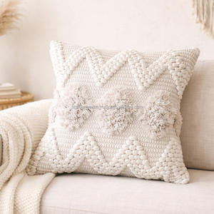 Housse de coussin chic bohème, lavable, luxueuse, pour salon, 18x18, à prix avantageux - Product Image 6