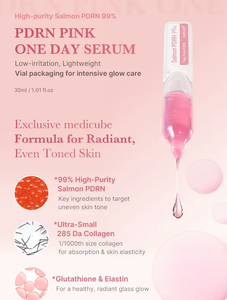 Suero Facial Revitalizante con Ácido Hialurónico y Perla, Color Rosa, 1.5ml X 10 Unidades, Hecho en Corea - Product Image 2