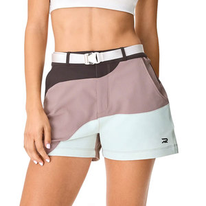 Summer Women's High Waist Board <b>Shorts</b> Tassel Washed Regular Fit Breathable Fleece <b>Shorts</b> - Product Image 1