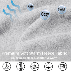 Sweat à capuche décontracté en molleton de coton de qualité supérieure pour homme – Col zippé à prix abordable pour l'hiver, imprimé - Product Image 5