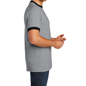 T-shirt Ringer 100% Coton pour Homme – Qualité Supérieure, Coupe Classique, Tissu Jersey 180g Respirant et Séchage Rapide – Vente en Gros - Product Image 3