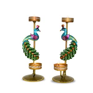 Handprinted <b>Tealight</b> Candle <b>Holders</b> for Home Decoration Diwali Christmas Gifting Items Decorative Tabletop T-Light <b>Holder</b> - Product Image 4