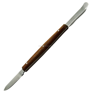Espátula Manual Quirúrgica Dental de Acero Inoxidable con Mango Ergonómico de Madera para Modelado y Escultura de Cera en Laboratorio - Product Image 6