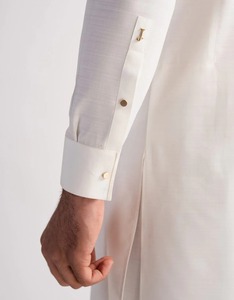 Elegante Shalwar Kameez Tradicional Indio de Algodón de Alta Calidad para Hombre |   Ropa para Fiestas y Eventos de Boda Sin Arrugas - Product Image 3
