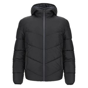 Chaqueta de Esquí Impermeable con Capucha para Niñas, 10,000 mm, Poliéster, Cierre de Cremallera, Estampado Digital, Estilo Deportivo, Ropa de Exterior para Niños, Algodón PP - Product Image 1