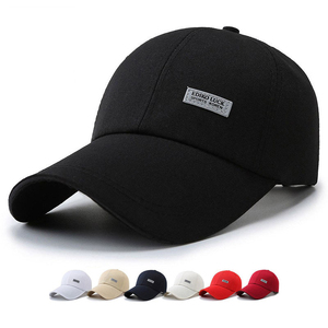 HF Canvas Sports Outdoors Adjustable <b>Plain</b> Men Women Baseball <b>Cap</b> With Luminous Label - Product Image 4
