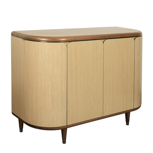 Mueble de Salón Moderno de Mediados de Siglo, de Madera, con Puertas de Losa y Almacenamiento que Ahorra Espacio, 5 Compartimentos, para Apartamentos y Hoteles - Product Image 2