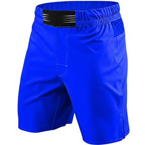 EVERBOUT Short d'entraînement de karaté professionnel respirant 100 % polyester 220g Venom pour hommes et femmes avec logo frontal Arts martiaux transfrontaliers - Product Image 4