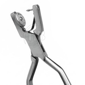 Moulin à os orthopédique en acier inoxydable, instrument chirurgical manuel pour la préparation osseuse destiné aux implants dentaires - Product Image 6