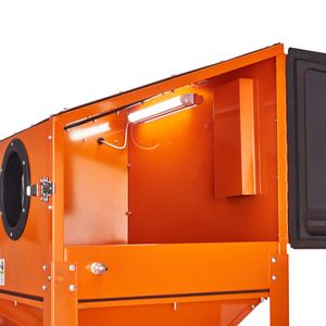 Cabina de Sandblasting de Acero de Alta Resistencia de 60 Galones con Soporte, Pistola de Sandblasting de 40-120 PSI - Product Image 6