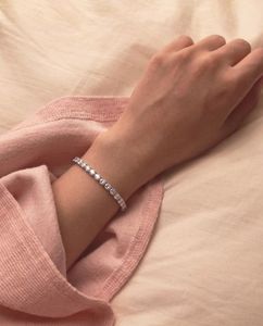 Beautiful 14kt <b>SOLID</b> <b>Gold</b> Rose <b>Gold</b> Aldea Oval Lab Diamond Tennis Bracelet Luxury Fine Jewelry For Women And Girls Wear - Product Image 6
