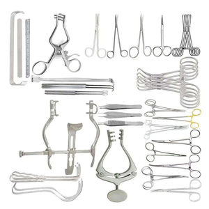 Juego de Instrumentos Quirúrgicos de Laparotomía Básica para Resección Intestinal, 129 Piezas, Acero Inoxidable, Manual, Kit Médico - Product Image 5