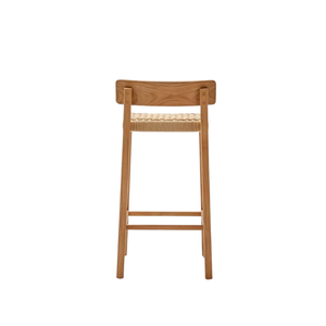 Bar <b>Stools</b> Solid Teak Wood for Kitchen Custom Wholesale - Product Image 3