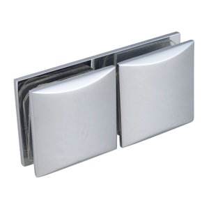 OEM ODM Junior Brass Polished Fixed Glass to Glass Shower Door Clamp - Product Image 1