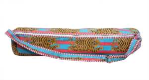 Elegante Bolsa de Yoga con Estampado de Tigre, Bolsa de Transporte para Ejercicio, Cierre de Cremallera, Tela de Algodón, Correa Ajustable, Unisex, Moderna, para Deportes al Aire Libre - Product Image 5