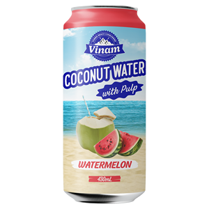 Purée d'eau de coco naturelle de marque OEM/ODM avec mélange aromatisé aux fruits à la pulpe 100% pur 240-490ml boîte en vrac pour la vente en gros - Product Image 3