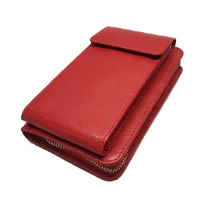 กระเป๋าหนังสะพายข้างสำหรับใส่โทรศัพท์มือถือ สายสะพายไหล่ ป้องกัน RFID สำหรับใส่บัตรเครดิตและพาสปอร์ต สีสันฤดูร้อน ใช้ได้ทุกฤดู ขายส่ง - Product Image 1