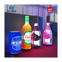Écran LED ultra-léger 7000 cd/m² étanche pour bouteille de vin, mur vidéo LED P2.5/P3/P4, résolution 8K, lisible en plein soleil