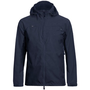 Chaqueta Cortavientos con Cuello Alto para Hombre, Diseño Personalizado, Ropa Deportiva Funcional Impermeable - Product Image 2