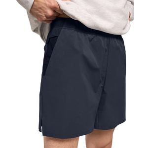 Pantalones Cortos Deportivos para Hombre, Ecológicos, Transpirables, de Color Sólido, de Secado Rápido, Cintura Elástica, Largo Medio, Casuales, de Poliéster Tejido - Product Image 5