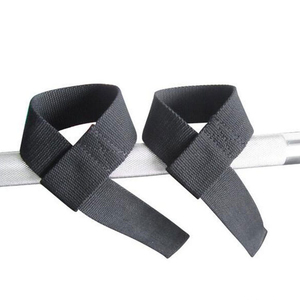 High Quality Leather Neoprene Adjustable Lightweight Gym Weight <b>Lifting</b> <b>Straps</b> <b>for</b> Fitness Bodybuilding Workouts Custom Logo - Product Image 2