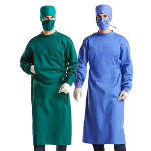 Uniformes de Hospital para Hombres y Mujeres, Batas de Algodón Tejido, Personalizadas, de Primera Calidad, Secado Rápido, Transpirables, Sin Costuras, con Detección de Agujas - Product Image 4