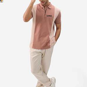 T-shirt en polyester/coton de haute qualité, personnalisé avec votre logo, surdimensionné, 250g, tricoté ample, écologique et respirant, vente en gros - Product Image 4