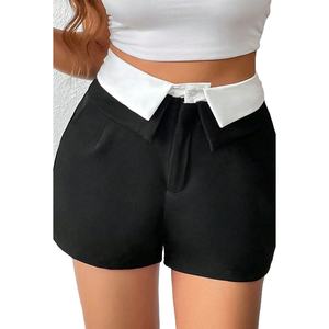 Pantalones cortos de mujer de último diseño, pantalones cortos de algodón y poliéster de talla personalizada para mujer, pantalones cortos elegantes de la mejor calidad para mujer 2026 - Product Image 1
