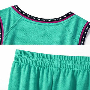Customized Plus Size Sleeveless Basketball Uniform Set Outdoor Sports Wear Adult Basketball Uniform Polyester Material Team - Product Image 3