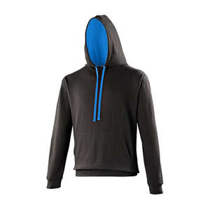 Sudadera con Capucha Verde para Hombre, Corte Regular, Forro Polar Informal, Diseño de Bolsillo de Color Sólido, Ropa de Invierno, 100% Algodón - Product Image 5