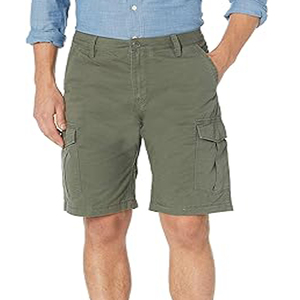 Shorts de costume pour homme été, coupe droite, décontracté, slim fit, 100% coton, uni, écologique - Product Image 3