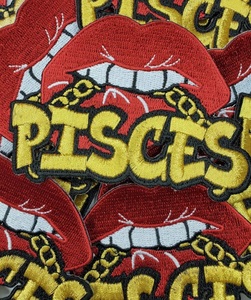 แผ่นปักลาย |   แผ่นปะลายจักรราศีโหราศาสตร์ | แพทช์ DIY สำหรับเสื้อแจ็คเก็ตและหมวก - Product Image 4