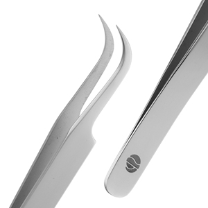 Pinzas para Pestañas Stahlmann Pro Profesionales de Alta Calidad con Logotipo Personalizado, Acero Inoxidable, Lisas y Dentadas, Finas, Duraderas, Agarre Perfecto - Product Image 3
