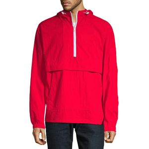 Custom Made Men's Sports Windbreaker Jacket Quarter Zip Hooded Waterproof Woven Hoodie Team Wear <b>Wind</b> <b>Breaker</b> Jackets Unisex - Product Image 4