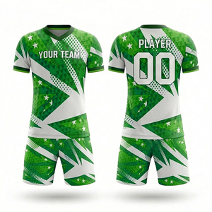 Maillots de football personnalisés pour hommes et jeunes, ensembles d'uniformes de football à séchage rapide et respirants, kit d'entraînement avec impression de logo, très demandés - Product Image 2