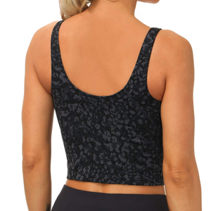 <b>Women's</b> <b>Black</b> Leopard Print V-Neck <b>Tank</b> <b>Top</b> <b>for</b> <b>Women</b> Crop Sexy <b>Tank</b> <b>Top</b> <b>for</b> <b>Women</b> Slim Fit <b>Tank</b> <b>Top</b> <b>for</b> <b>Women</b> - Product Image 6
