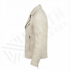 Veste de moto en cuir véritable pour homme de qualité supérieure, nouvelle arrivée, vestes de moto d'hiver, protections amovibles, personnalisables - Product Image 3