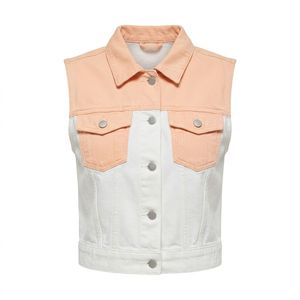 Chaleco vaquero personalizado para mujer, lavado a la piedra, proveedor mayorista OEM para colecciones de boutiques en EE. UU. - Product Image 6