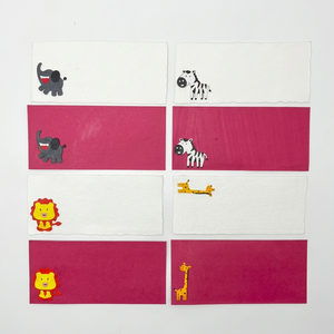 Lots de cartes de vœux artisanales en gros avec enveloppes, papeterie faite à la main à bords festonnés, en vrac - Product Image 1