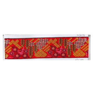 Cinta de tela KVR con diseño de espiga, color blanco beige, para accesorios de costura DIY, ancho personalizado de 2.00 pulgadas. - Product Image 4