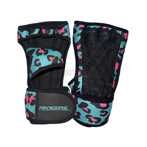 ถุงมือยกน้ำหนักลายพรางแบบครึ่งนิ้ว ถุงมือออกกำลังกายในยิม ถุงมือยกน้ำหนักแบบมีโลโก้สั่งทำพิเศษ ถุงมือครอสฟิตเพื่อเพิ่มประสิทธิภาพการยกน้ำหนัก - Product Image 2