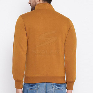 Chaqueta Bomber Clásica para Hombre, Diseño Sencillo de Color Sólido en la Parte Delantera, Transpirable, Resistente al Viento, Adecuada para las Estaciones de Invierno - Product Image 4