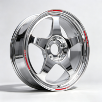 Velg Roda Tempa Regamaster EVO Style 4x100 5x114.3 15-18 Inch untuk Desmond Honda Civic Mazda Miata Toyota Corolla Nissan Silvia