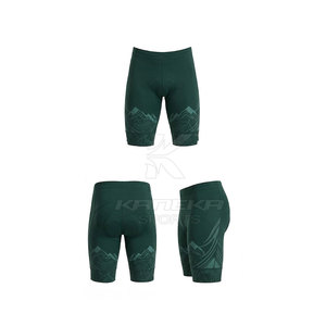Shorts de cyclisme pour hommes style moderne, Spandex/Polyester, écologiques, respirants, coupe confortable, séchage rapide, pour le cyclisme en plein air et la course - Product Image 5
