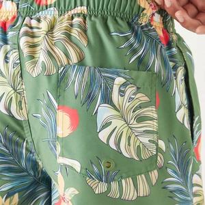 Hot Fashion Lightweight Quick Dry Swim <b>Trunks</b> <b>Men</b> High Street Anti-Wrinkle Beach Shorts Stylish Solid Inner Mesh 100% Polyester - Product Image 4