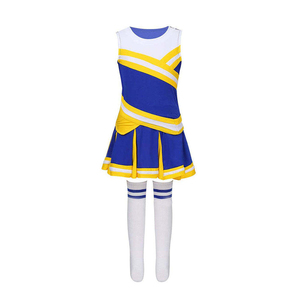 Custom Logo Cheer Uniforms | Secure-Fit Multi-Panel Movement Design | Factory Direct Supply - Product Image 1