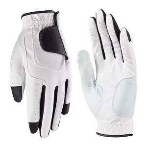 Best Quality Manufacture Women's Sheepskin Golf Gloves Customize Durable High Quality Waterproof Adjustable Wrist <b>Strap</b> Hook - Product Image 1