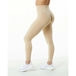 Leggings de sport taille haute pour femmes, extensibles, pour yoga et fitness, en tissu doux, service OEM - Product Image 1