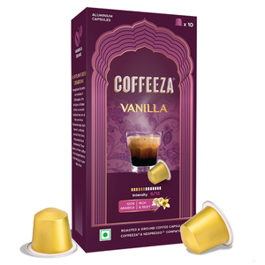 Cápsulas de Café Arábica con Sabor a Vainilla Coffeeza, Café Arábica con Delicadas Notas de Vainilla para una Preparación Suave y Aromática - Product Image 2